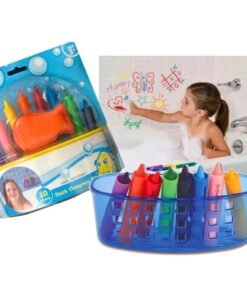 TESTE Kit 8 Lápis de Cera + Esponja para Banho - Pintando no Banho (cópia)