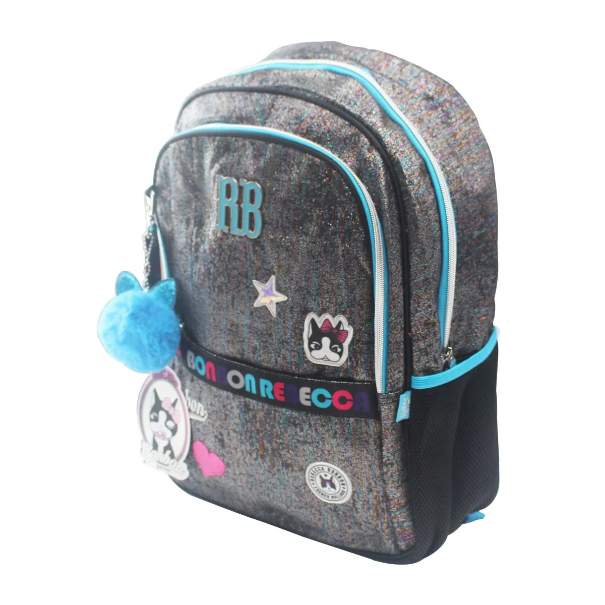 Mochila Rebecca Bonbon Glitter (AZUL) - Imagem 4
