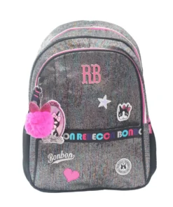 Mochila Rebecca Bonbon Glitter (ROSA)