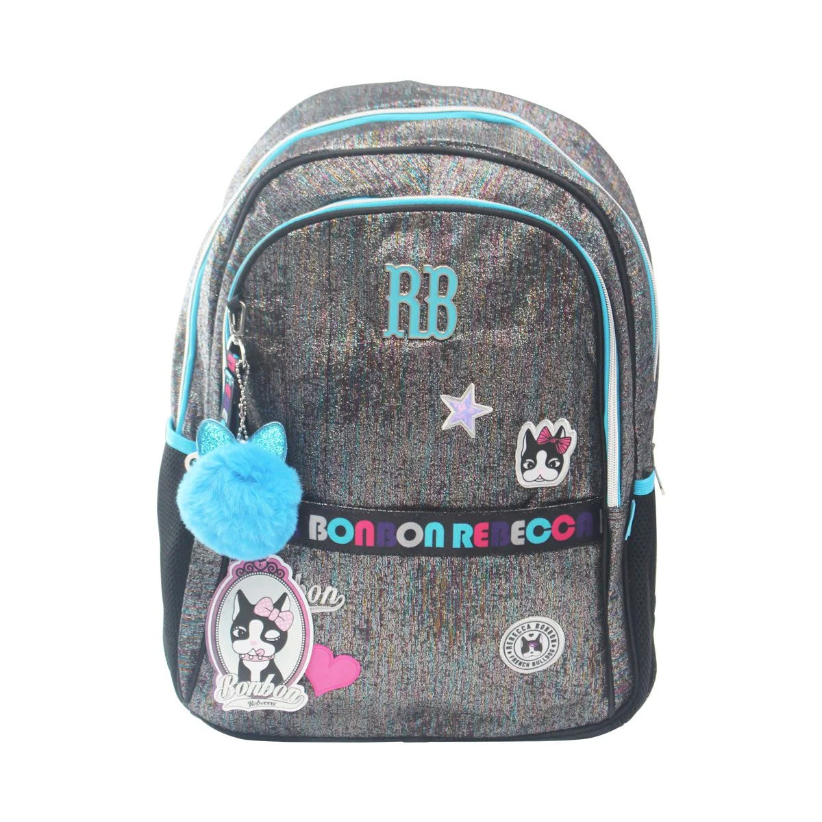 Mochila Rebecca Bonbon Glitter (AZUL) - Imagem 2