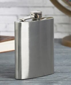 Cantil de bolso Porta Bebidas Whisky Vodka Inox 80ML 6 OZ - Golden Rio