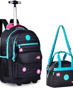 Kit Mochila Rodinha Luluca E Lancheira Nova 2024