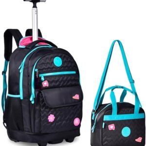 Kit Mochila Rodinha Luluca E Lancheira Nova 2024