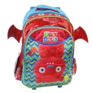 MOCHILA DE CARRINHO UGLYDOLLS VERMELHO