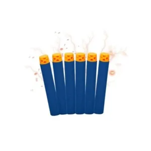 Alternative view of Pistola Lançador Super Shot Shark com 6 Dardos e 3 Alvos, DM Toys