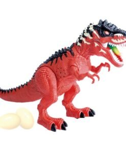 Alternative view of Boneco Tiranossauro C/ Luz E 2 Ovinhos Dmt5400 - Dm Toys