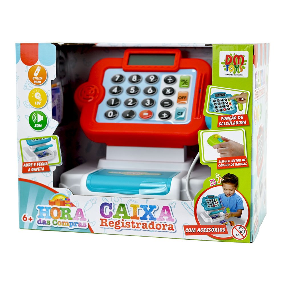 BRINQUEDO CAIXA RESGISTRADORA DM TOYS DMT6824 SORTIDAS - Imagem 4