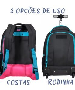 Alternative view of Kit Mochila Rodinha Luluca E Lancheira Nova 2024