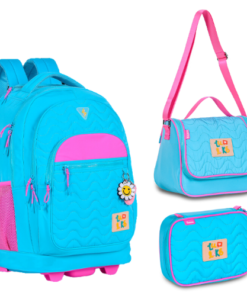 Kit Mochila Rodinha Luluca