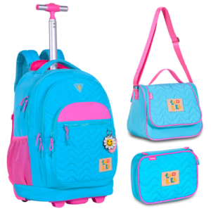 Alternative view of Kit Mochila Rodinha Luluca