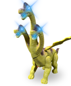 Boneco Dinossauro com Ovinhos Luz e Som DM Toys - DM TOYS CORES SORTIDAS