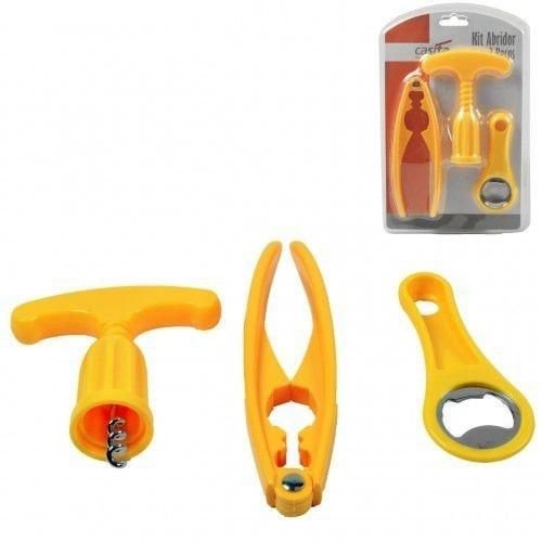 Kit Abridor 3 Peças Casita