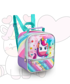 Alternative view of Kit Mochila Infantil Unicórnio Estojo E Lancheira