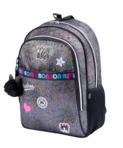 Alternative view of Mochila Rebecca Bonbon Glitter (PRETA)
