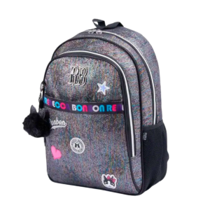 Alternative view of Mochila Rebecca Bonbon Glitter (PRETA)