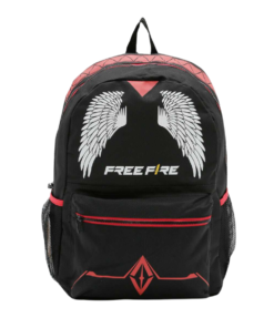 MOCHILA DE COSTA FREE FIRE (PRETO)
