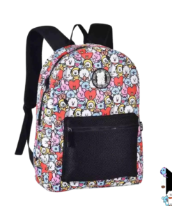 Mochila de costas BT21 oficial BT4010 (PRETA)