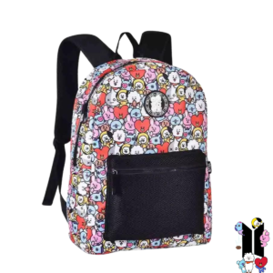 Mochila de costas BT21 oficial BT4010 (PRETA)