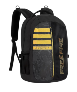 MOCHILA DE COSTA FREE FIRE AMARELO