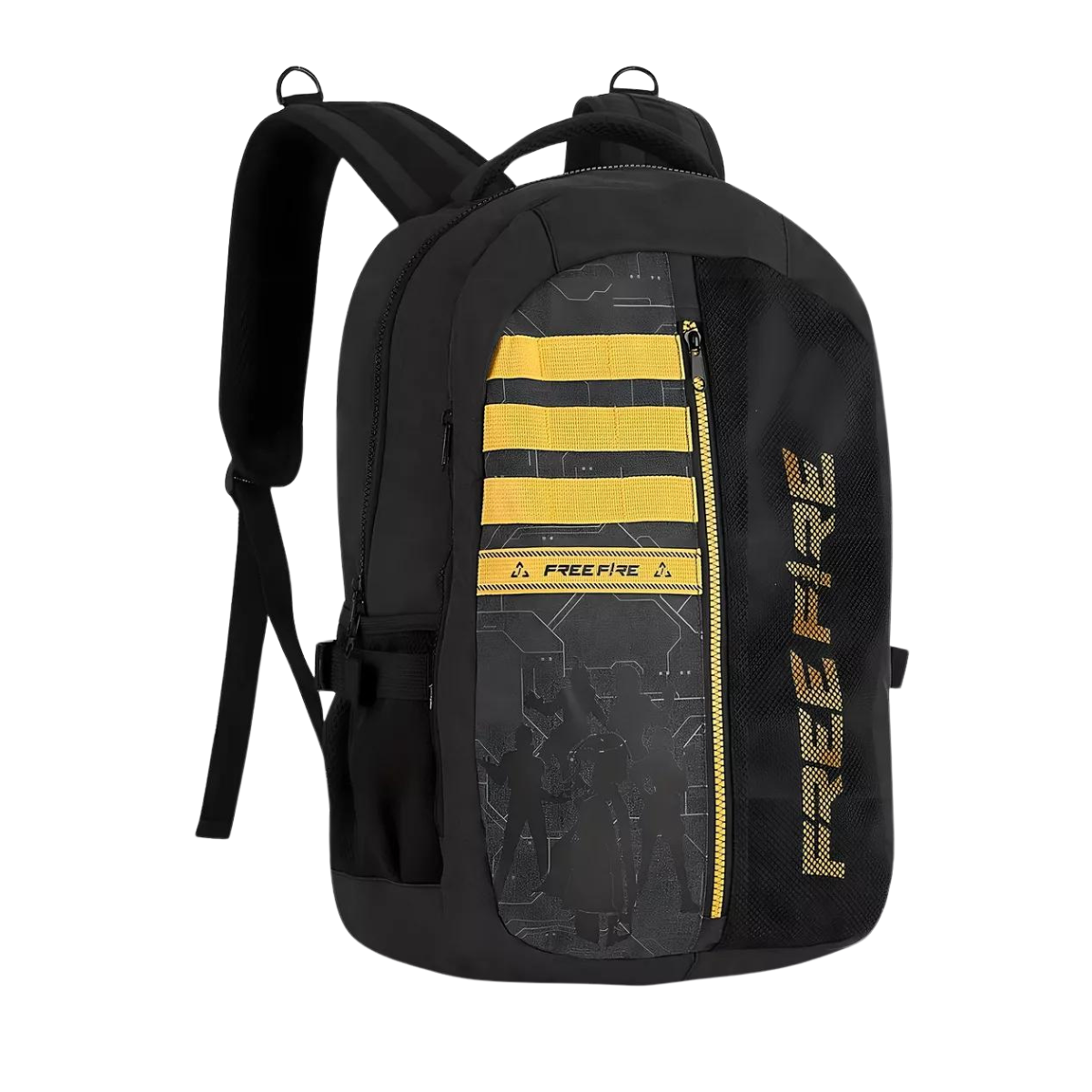MOCHILA DE COSTA FREE FIRE AMARELO