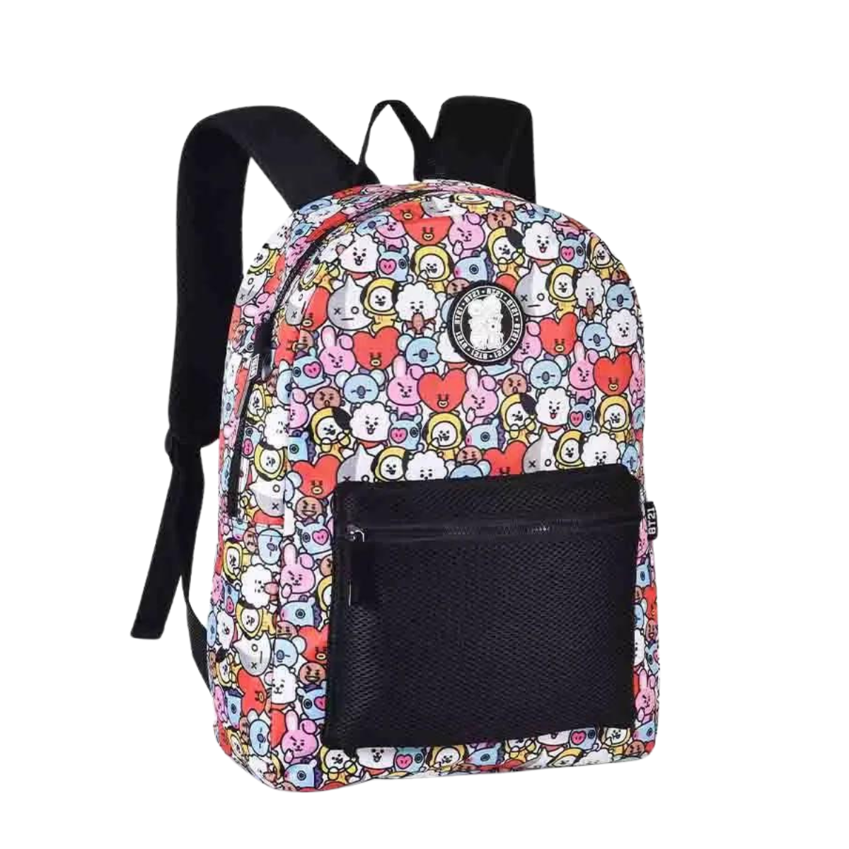 Mochila de costas BT21 oficial BT4010 (PRETA) - Imagem 12