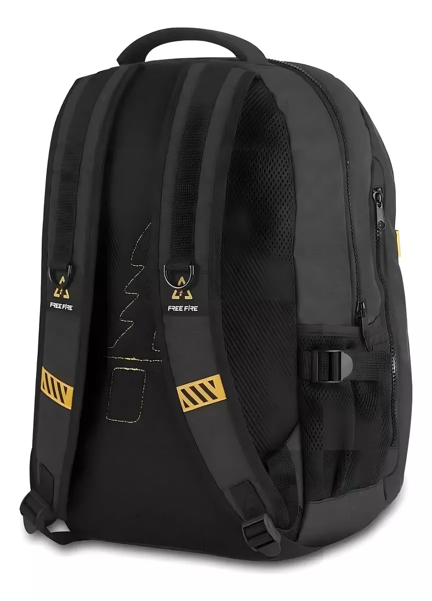 MOCHILA DE COSTA FREE FIRE AMARELO - Imagem 2