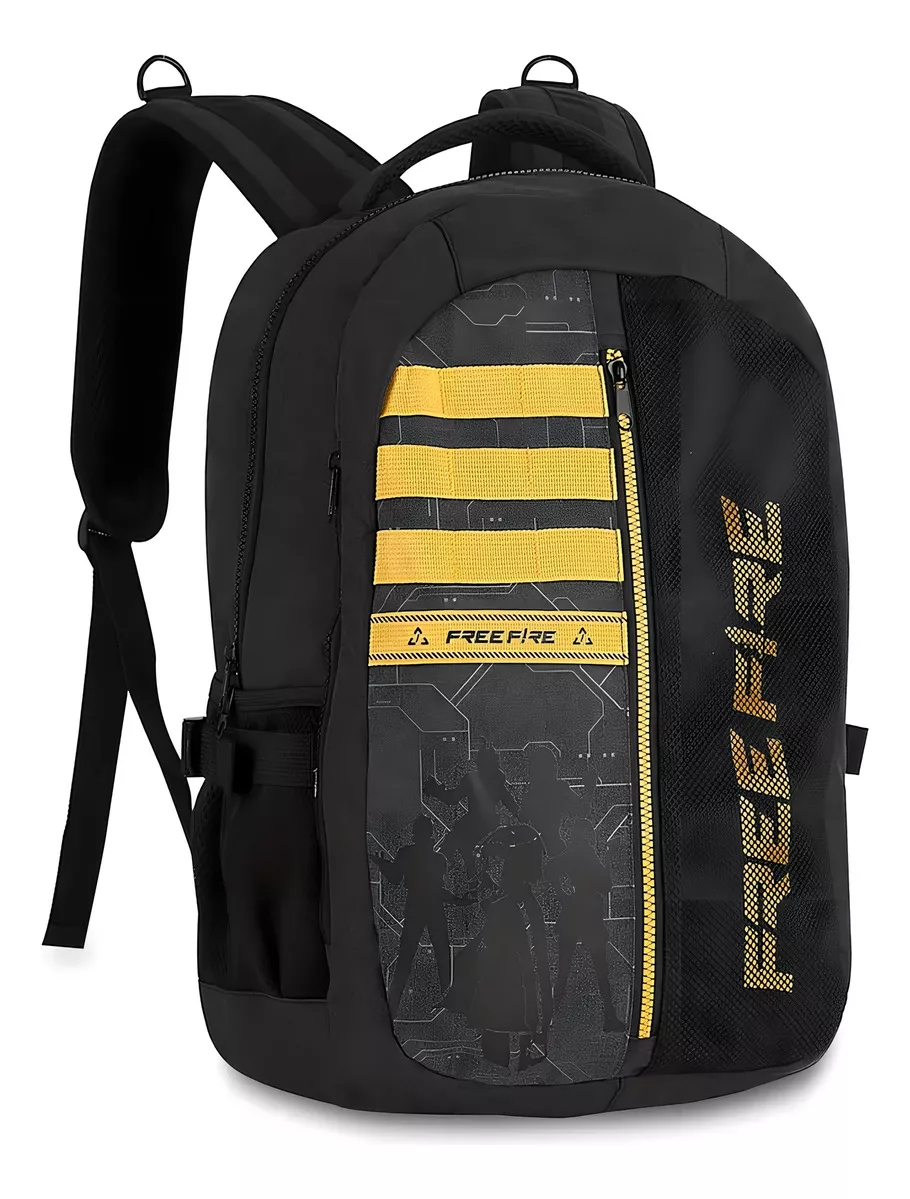 MOCHILA DE COSTA FREE FIRE AMARELO - Imagem 3