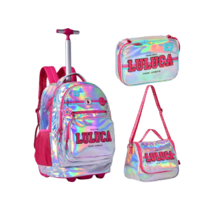 KIT MOCHILA LULUCA HALOGRAFICA