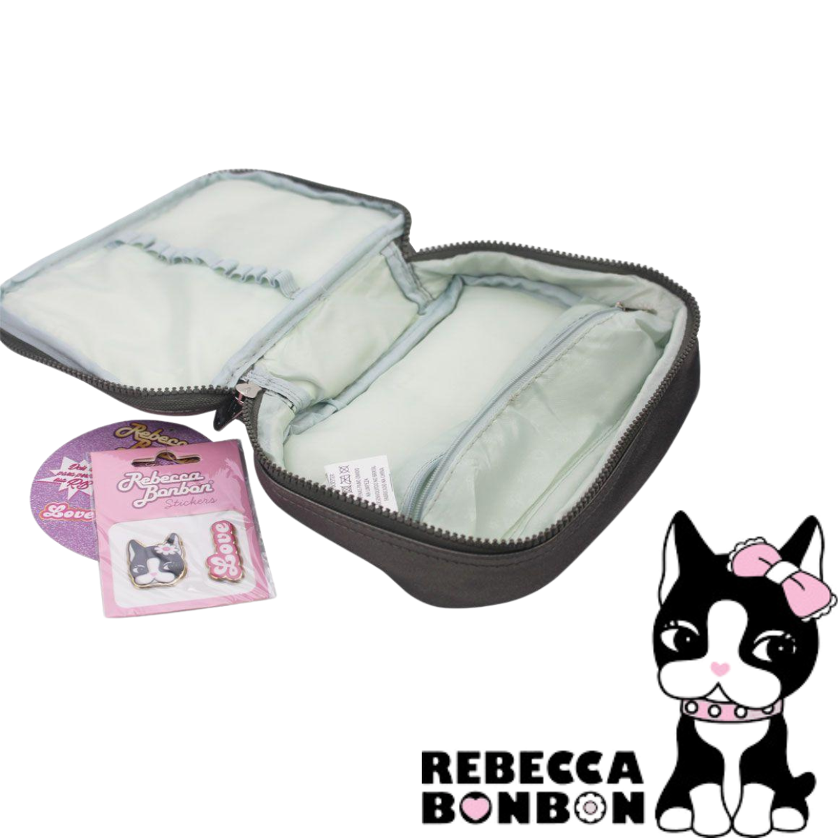 ESTOJO REBECCA BONBON (CINZA) - Imagem 3