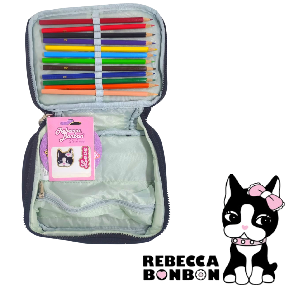 ESTOJO REBECCA BONBON (PRETO) - Imagem 2