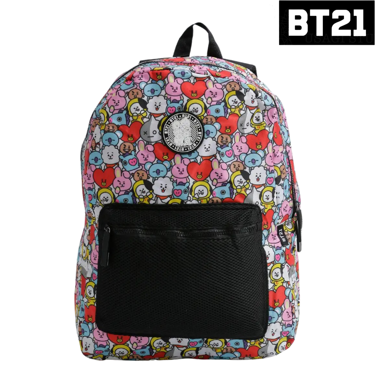 Mochila de costas BT21 oficial BT4010 (PRETA) - Imagem 8