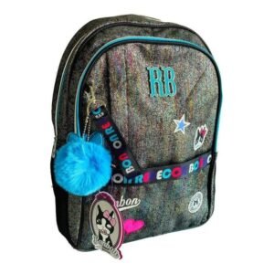Mochila Rebecca Bonbon Glitter (AZUL)