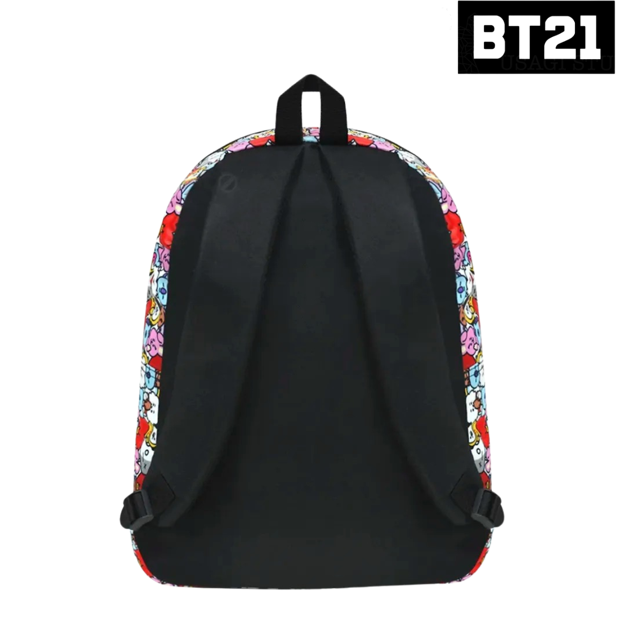 Mochila de costas BT21 oficial BT4010 (PRETA) - Imagem 13