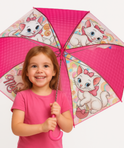 Alternative view of Guarda Chuva Infantil Gatinha Nini Cabo Longo NN072MT