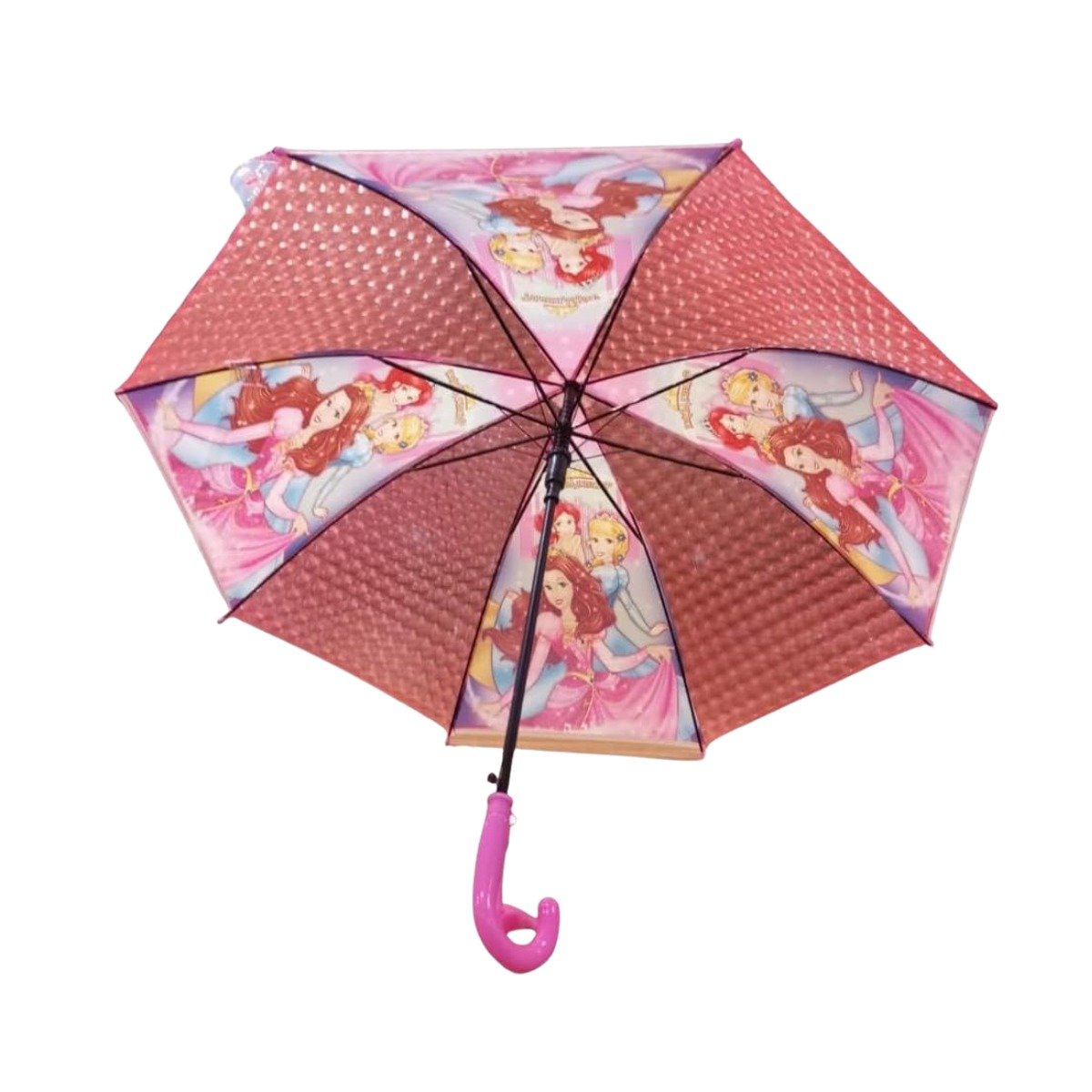 Guarda-Chuva Automático Infantil Princesas - Cabo Longo PR072MT - Imagem 5