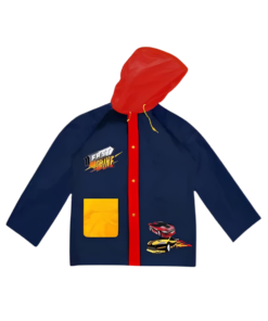 Alternative view of Capa De Chuva Fast Machine Infantil Impermeável Com Capuz