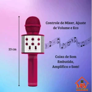 Alternative view of Microfone Infantil Karaoke Bluetooth Star Voice - Zoop Toys