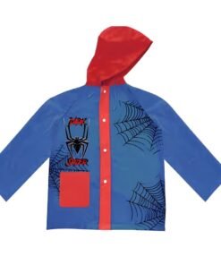 Alternative view of Capa De Chuva Infantil Menino Impermeável Capuz Dark Spider
