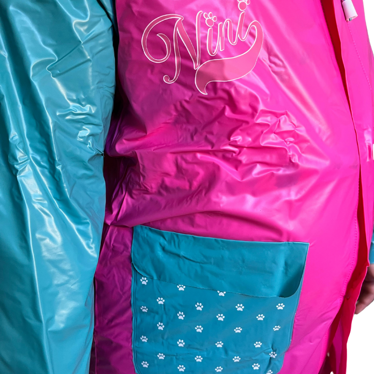 Capa de Chuva Gatinha Nini Meninas Infantil - Imagem 3