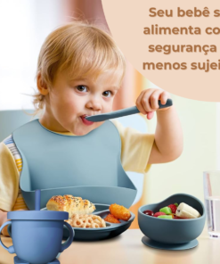 Kit Alimentação Para Bebê 6 Peças