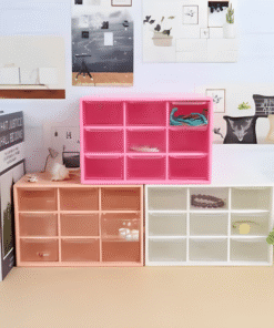 Mini Gaveteiro Organizador De Mesa Micro Porta Tudo