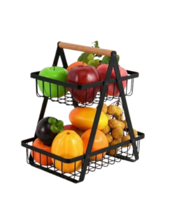 Fruteira de Mesa Premium Aramado 2 Andares