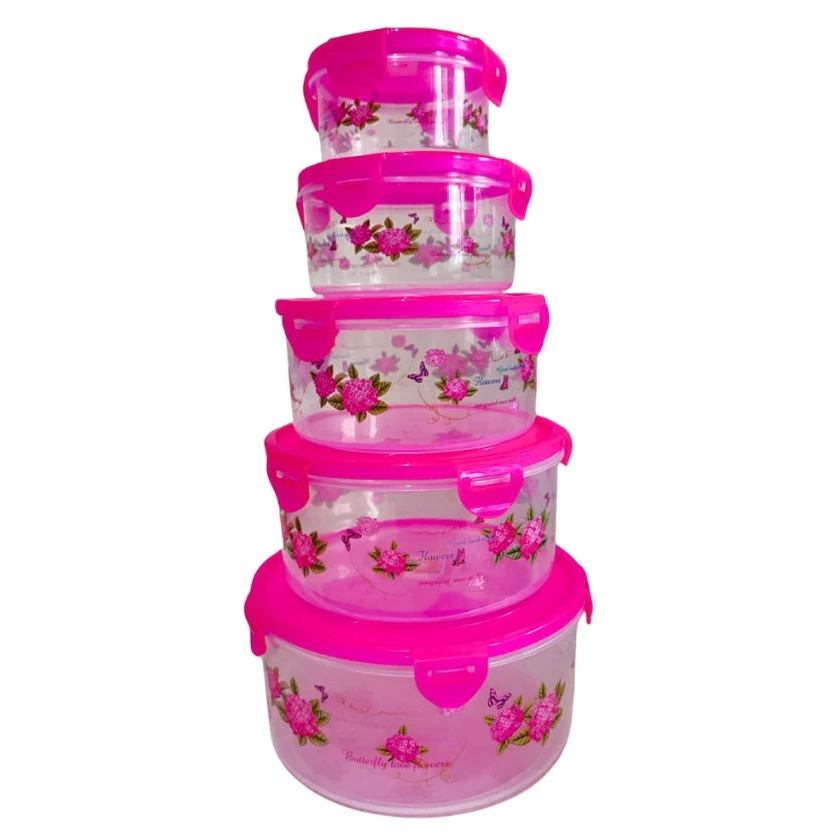 CONJUNTOS C/5 POTES REDONDOS - Imagem 5