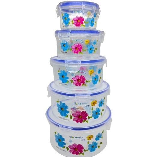 CONJUNTOS C/5 POTES REDONDOS - Imagem 3