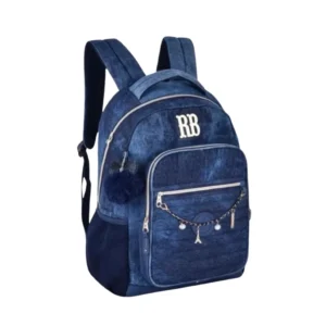 Mochila Jeans Feminina Rebecca Bonbon Clio NOVO 2